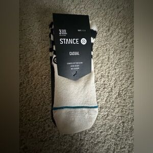 NWT Stance Socks 3 pack crew height. Baby 6-12M